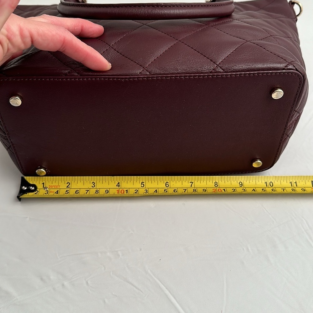 Kate Spade Emerson Place small Gina mulled wine tote bag - Picture 11 of 14